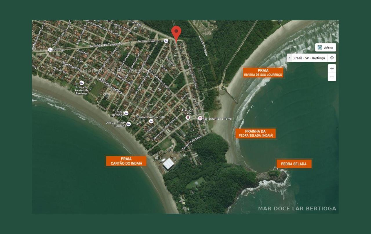 Espaço Mar Doce Lar - Praia Indaiá e Riviera Bertioga Exterior foto